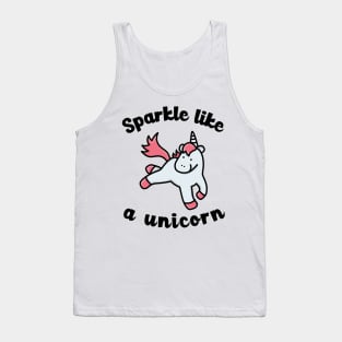 sparkle like a unicorn Tank Top